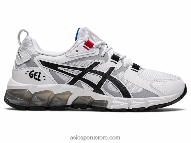 RPVB4422 blanco negro Asics gel-quantum 180 6 escuela primaria