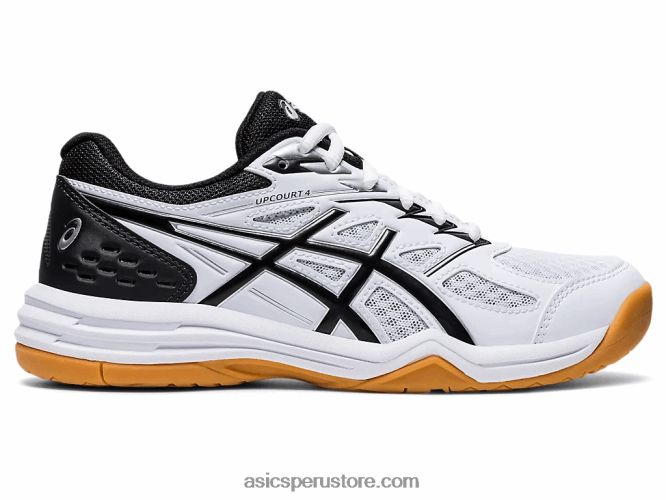 RPVB4558 blanco negro Asics escuela de grado 4 upcourt
