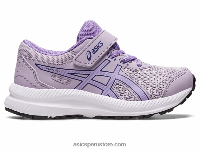 RPVB4248 violeta oscuro/violeta digital Asics contend 8 preescolar