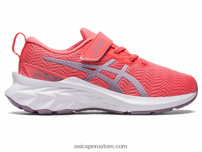 RPVB4290 papaya/violeta crepuscular Asics preescolar novablast 2