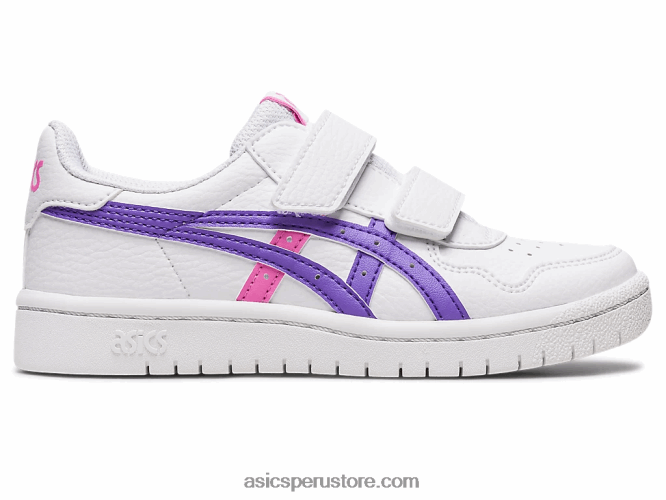RPVB4323 blanco/amatista Asics preescolar de japon