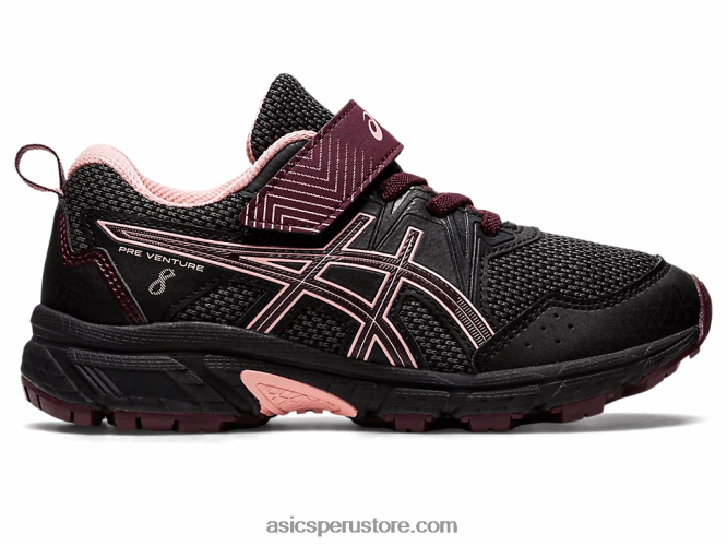 RPVB4379 marte negro/profundo Asics pre-venture 8 preescolar