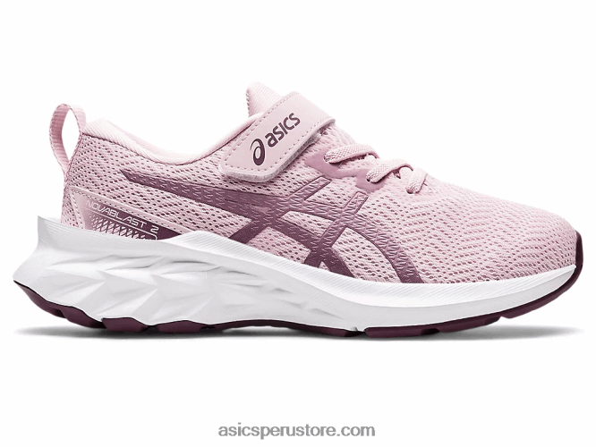 RPVB4445 apenas rosa/plata pura Asics preescolar novablast 2